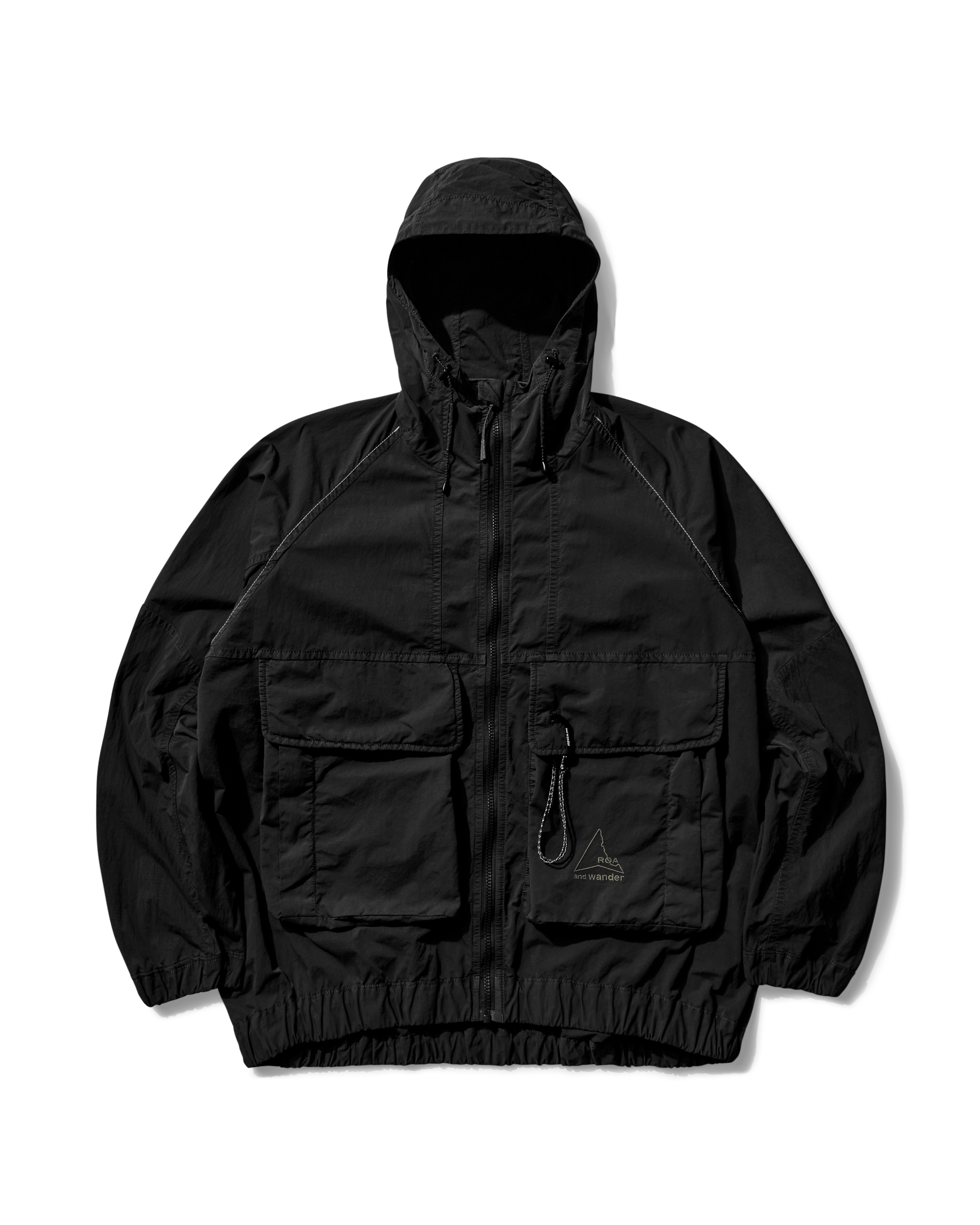 ROA ROA X And Wander Nylon Hooded Jacket J318330-S-Black 9