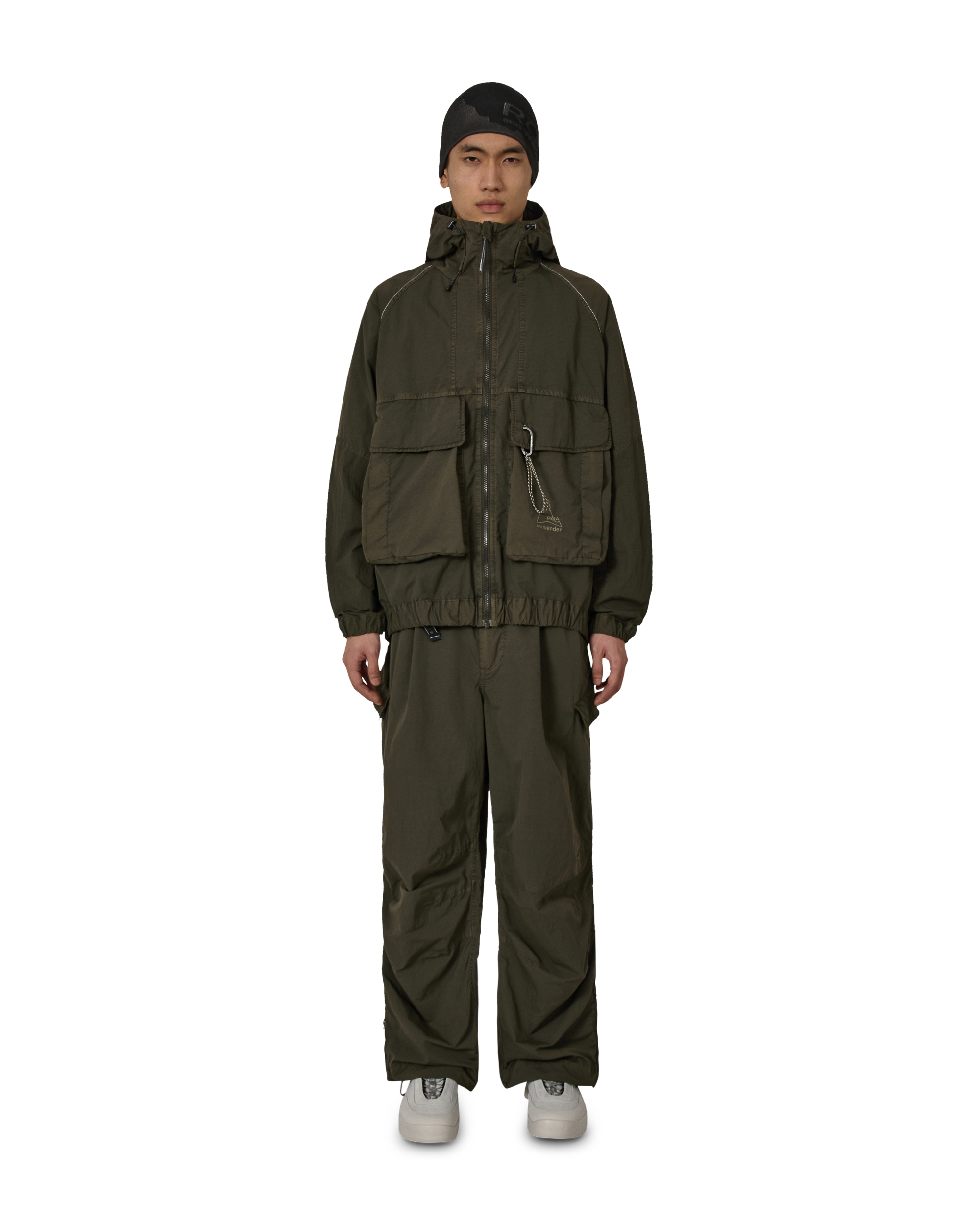 ROA ROA X And Wander Nylon Hooded Jacket J318331-S-Green 4