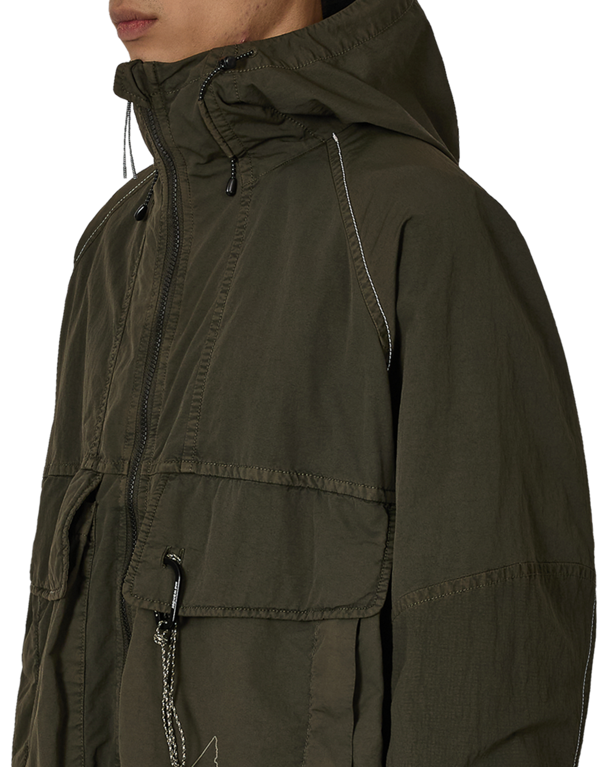 ROA ROA X And Wander Nylon Hooded Jacket J318331-S-Green 5