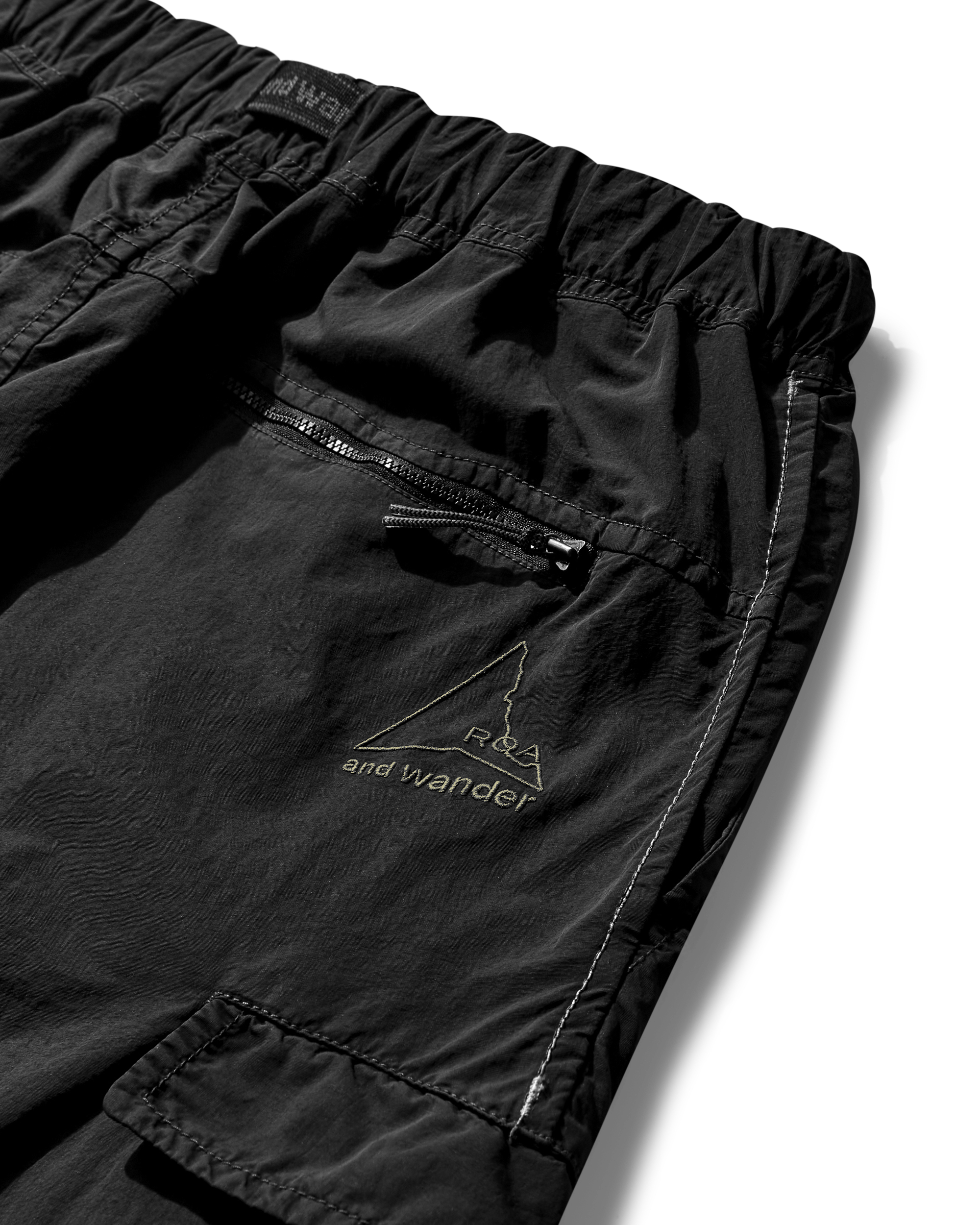 ROA ROA X And Wander Garment-dyed Pants J318332-S-Black 12
