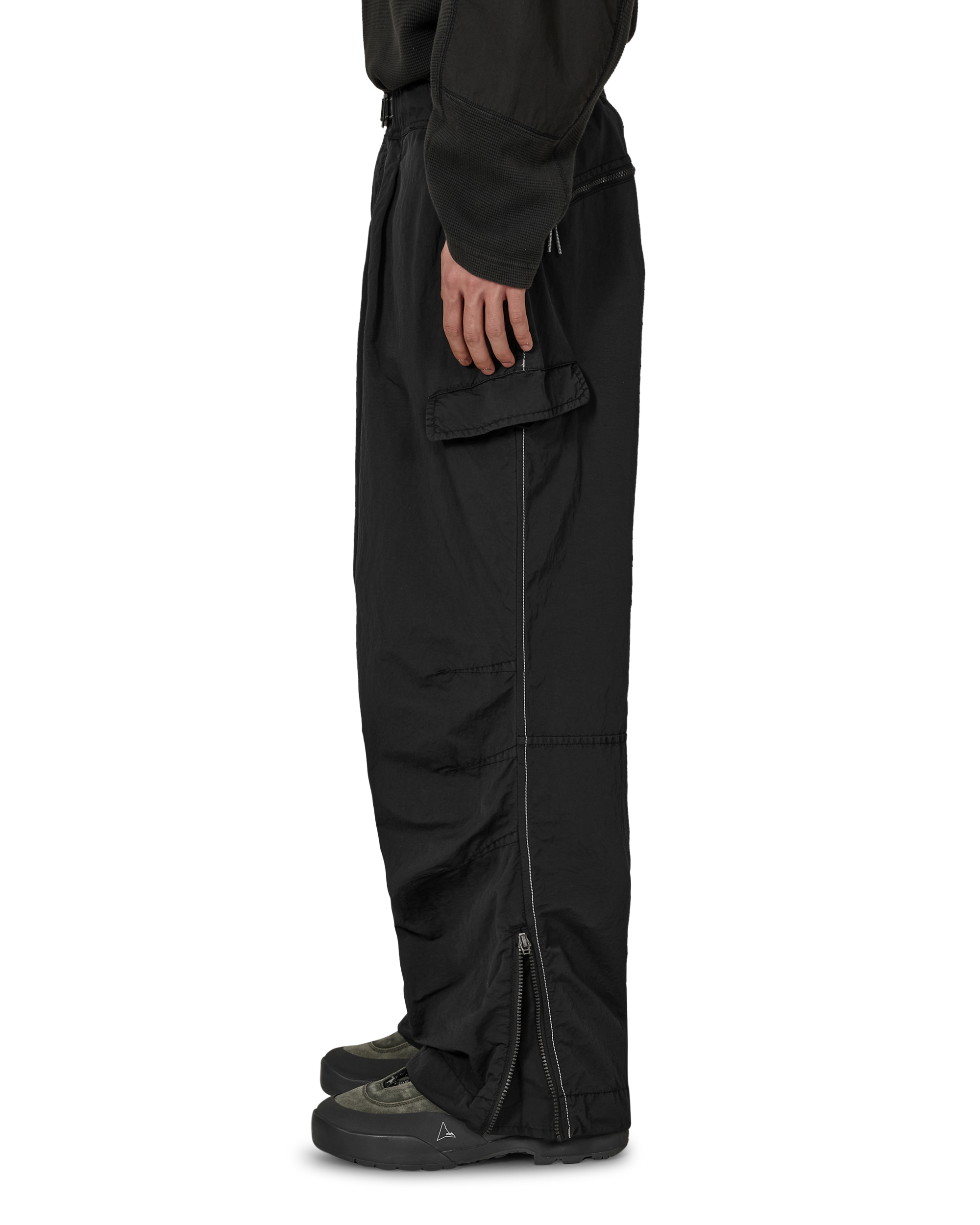 ROA ROA X And Wander Garment-dyed Pants J318332-S-Black 2