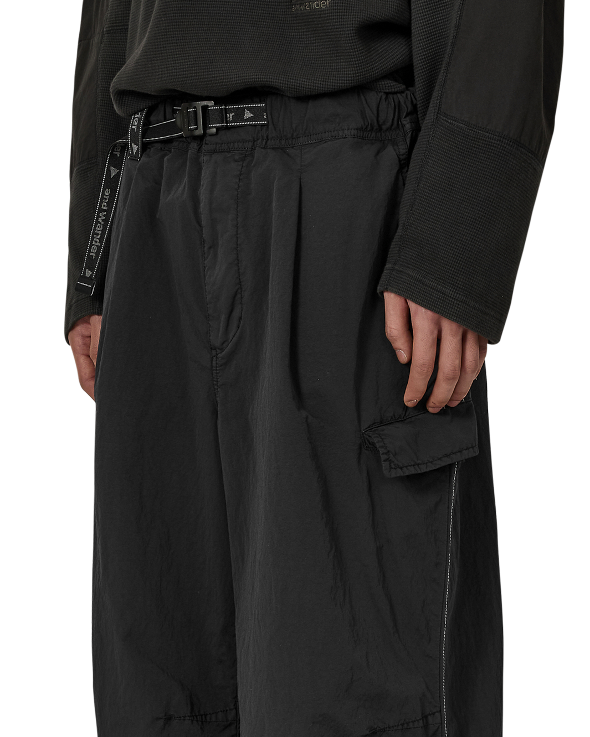 ROA ROA X And Wander Garment-dyed Pants J318332-S-Black 5