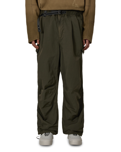 ROA ROA X And Wander Garment-dyed Pants J318333-S-Green front