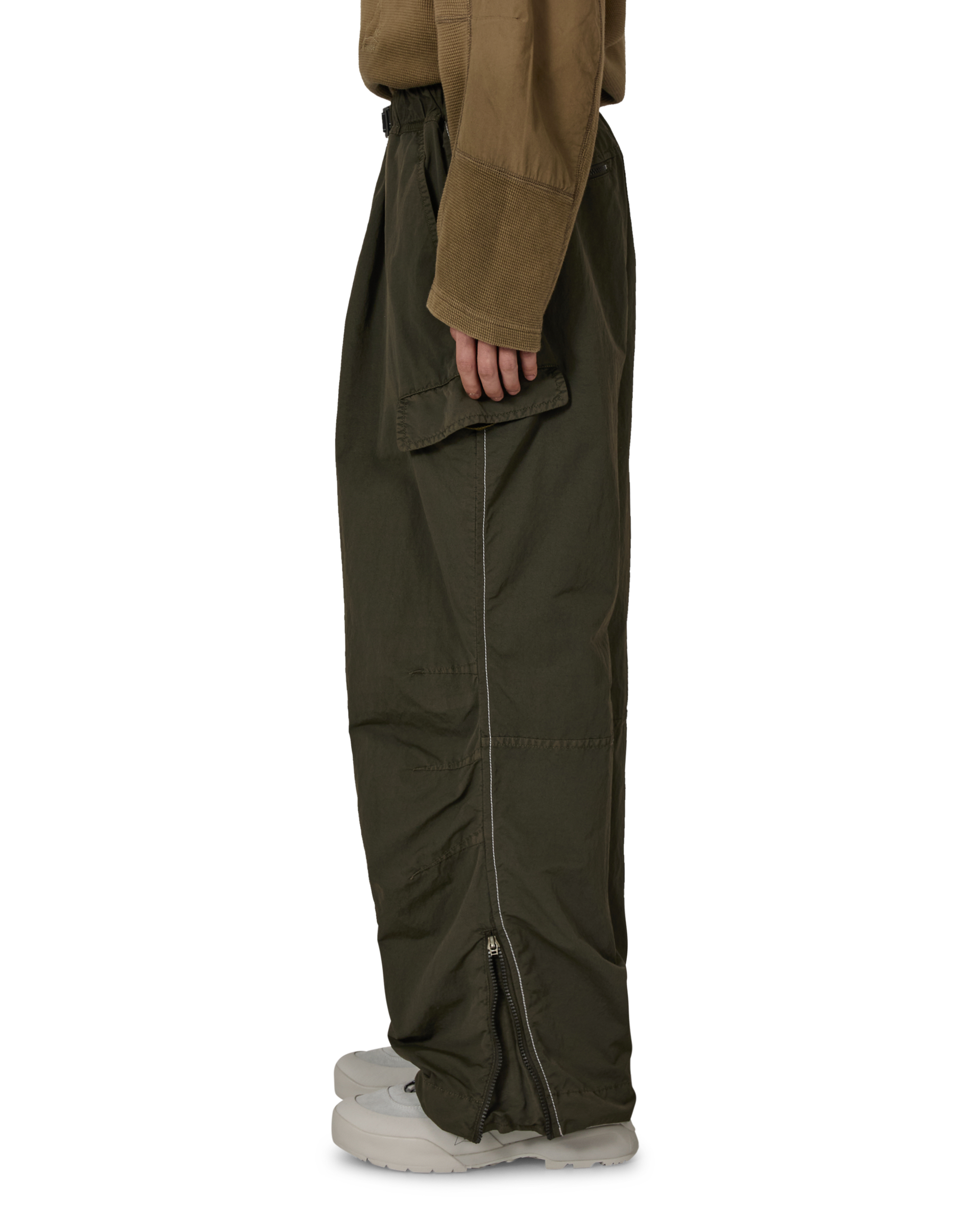ROA ROA X And Wander Garment-dyed Pants J318333-S-Green 2
