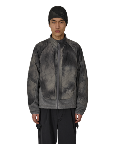 ROA ROA X And Wander Quilted Fleece Jacket J318334-S-Grey front