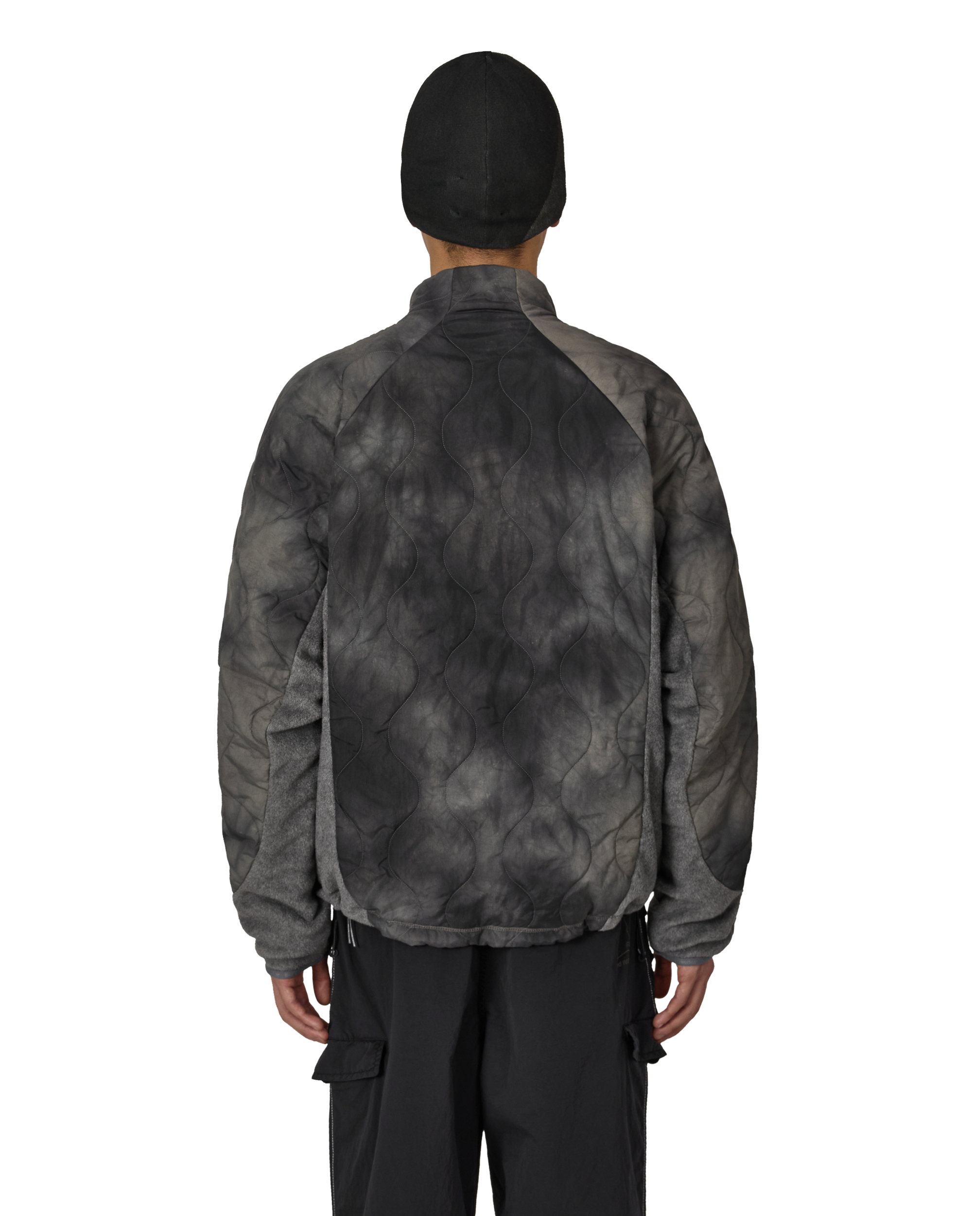 ROA ROA X And Wander Quilted Fleece Jacket J318334-S-Grey 3