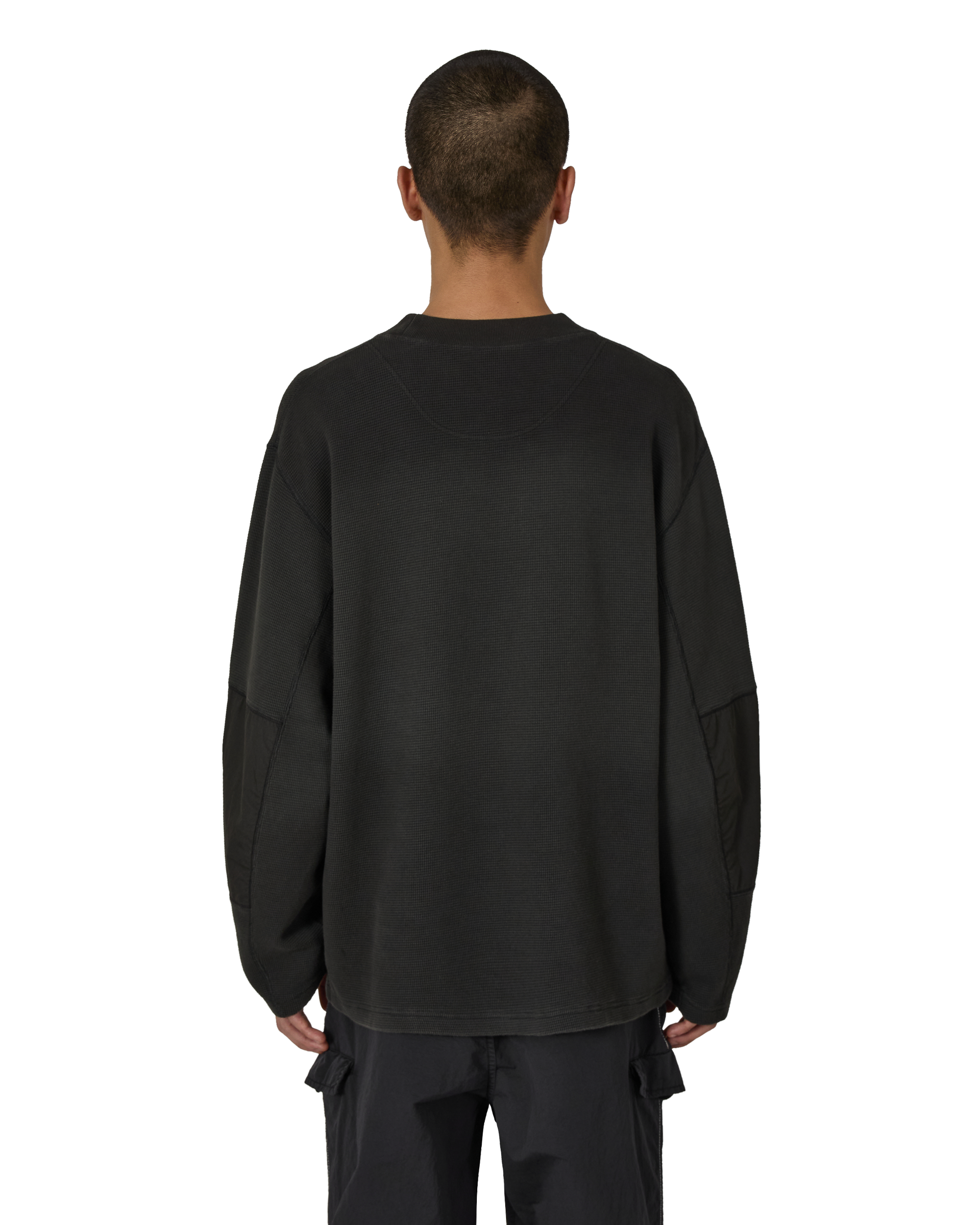 ROA ROA X And Wander Garment-dyed Long Sleeve J318335-S-Black 3