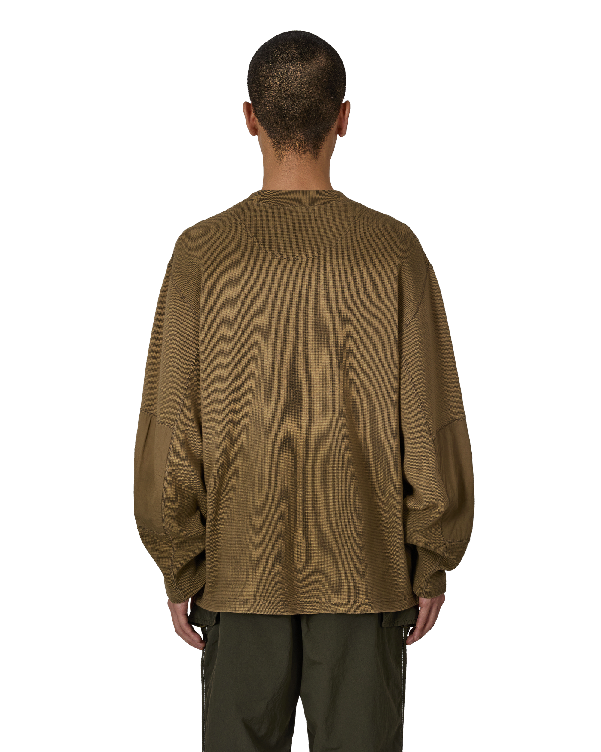 ROA ROA X And Wander Garment-dyed Long Sleeve J318336-S-Beige 3
