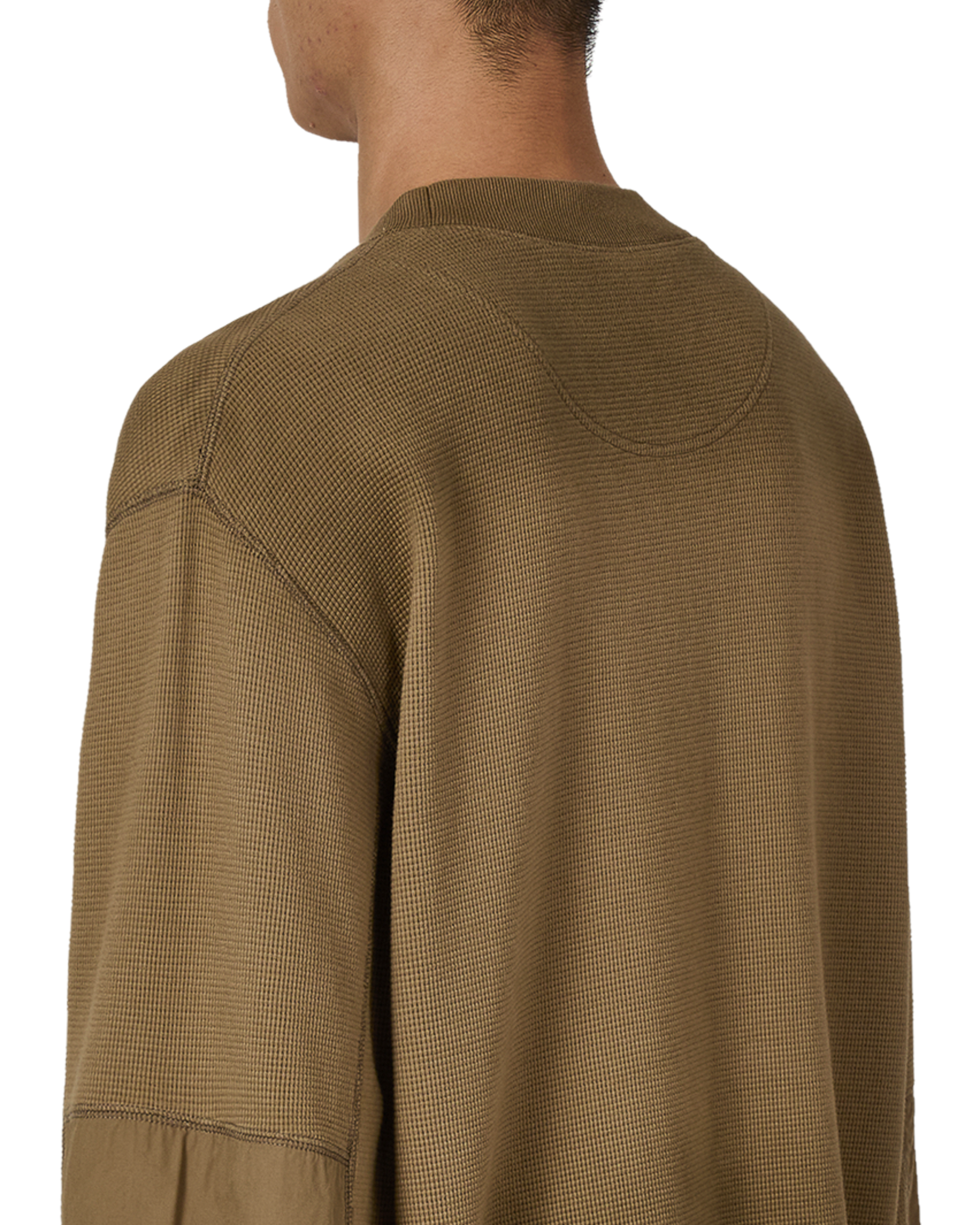 ROA ROA X And Wander Garment-dyed Long Sleeve J318336-S-Beige 7