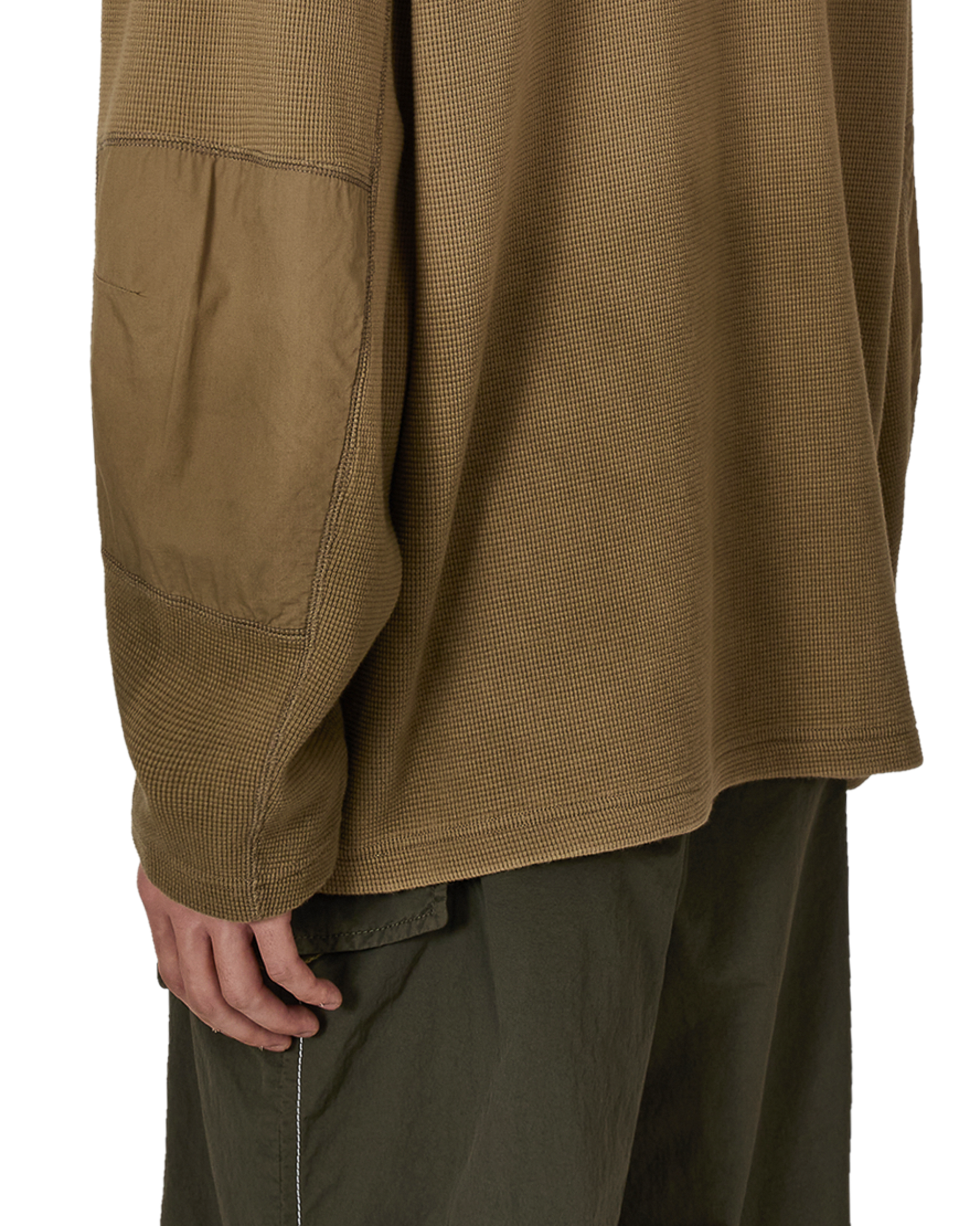 ROA ROA X And Wander Garment-dyed Long Sleeve J318336-S-Beige 8