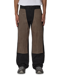 Thumbnail Fomes Double Knee Washed Canvas Pant Black Grey