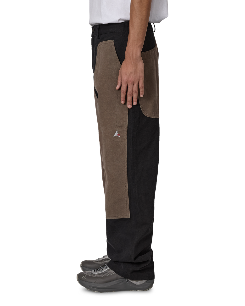 ROA Fomes Double Knee Washed Canvas Pant J315730-S-Multicolor front