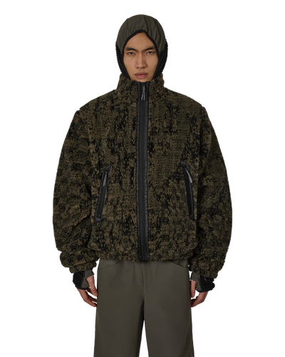 ROA Ewe Furry Jacket J315743-S-Green front