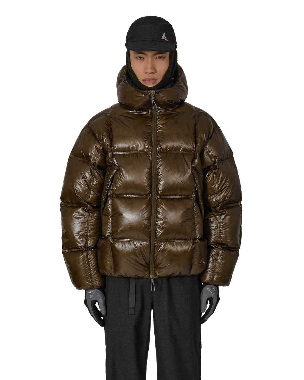 ROA Cube 650 Fill Power Down Jacket J315744-S-Green front