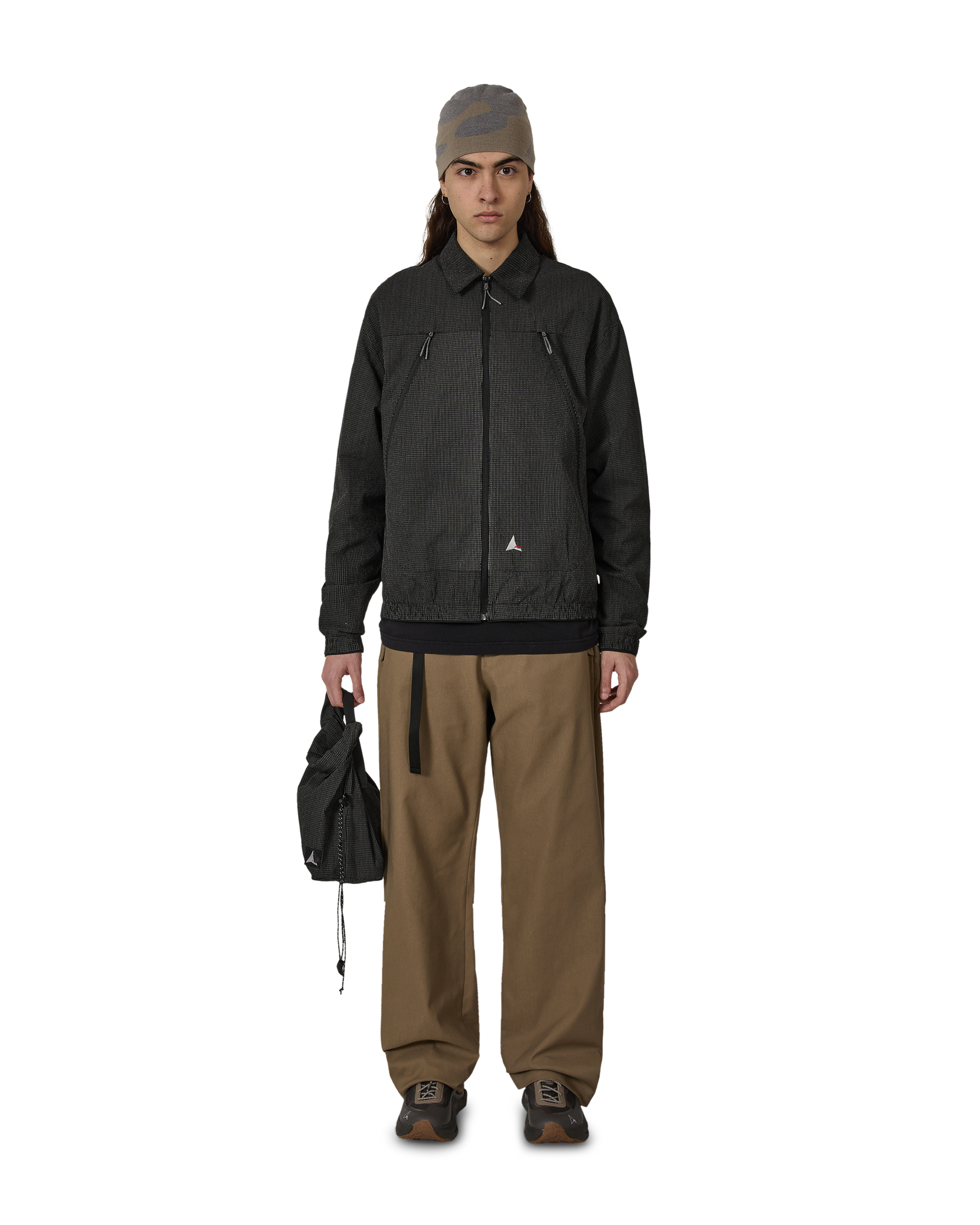 ROA Lamon Reinforced Technical Zip Up Shirt J315761-S-Black 4
