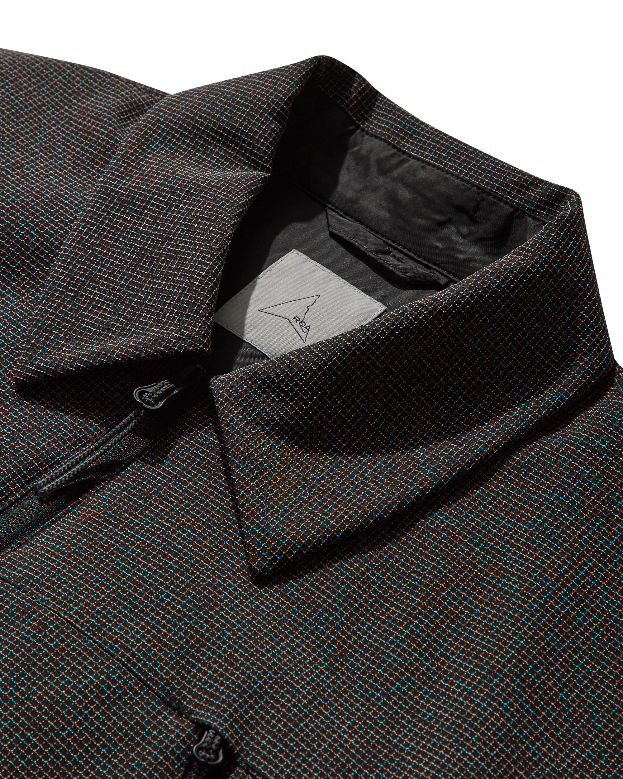 ROA Lamon Reinforced Technical Zip Up Shirt J315761-S-Black 11