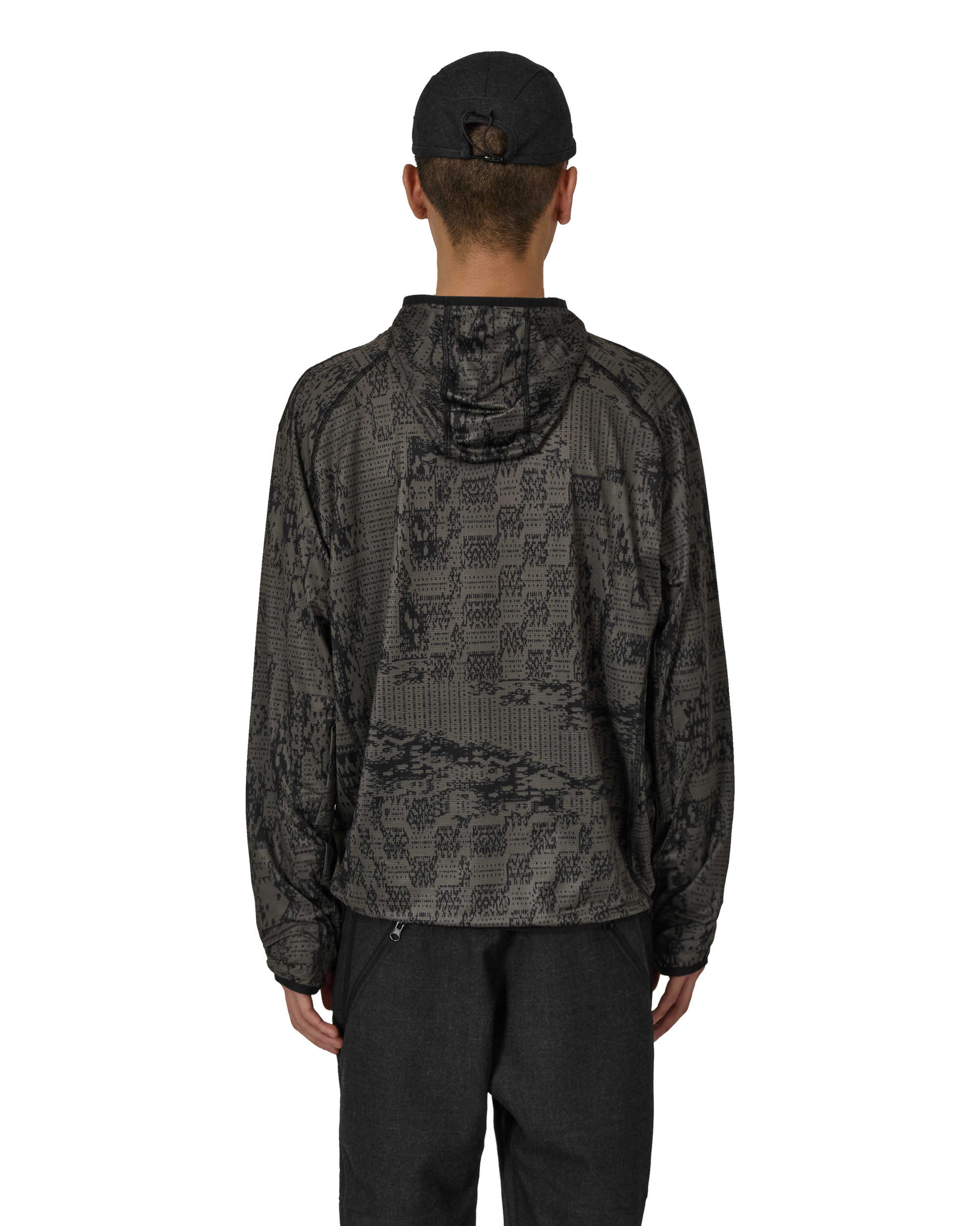 ROA Laki Melted Print Uv Hoodie J315851-S-Green 3