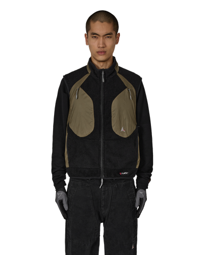 ROA Ocular Polartec High Loft Vest J315865-S-Green front