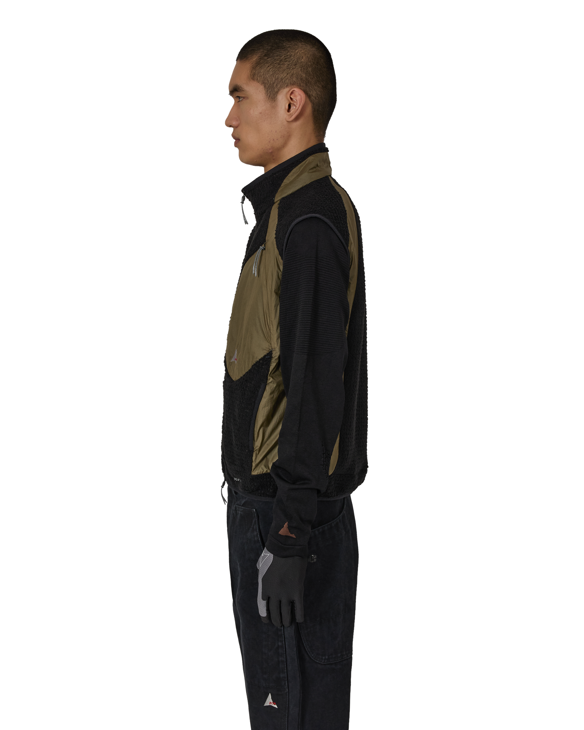 ROA Ocular Polartec High Loft Vest J315865-S-Green 2