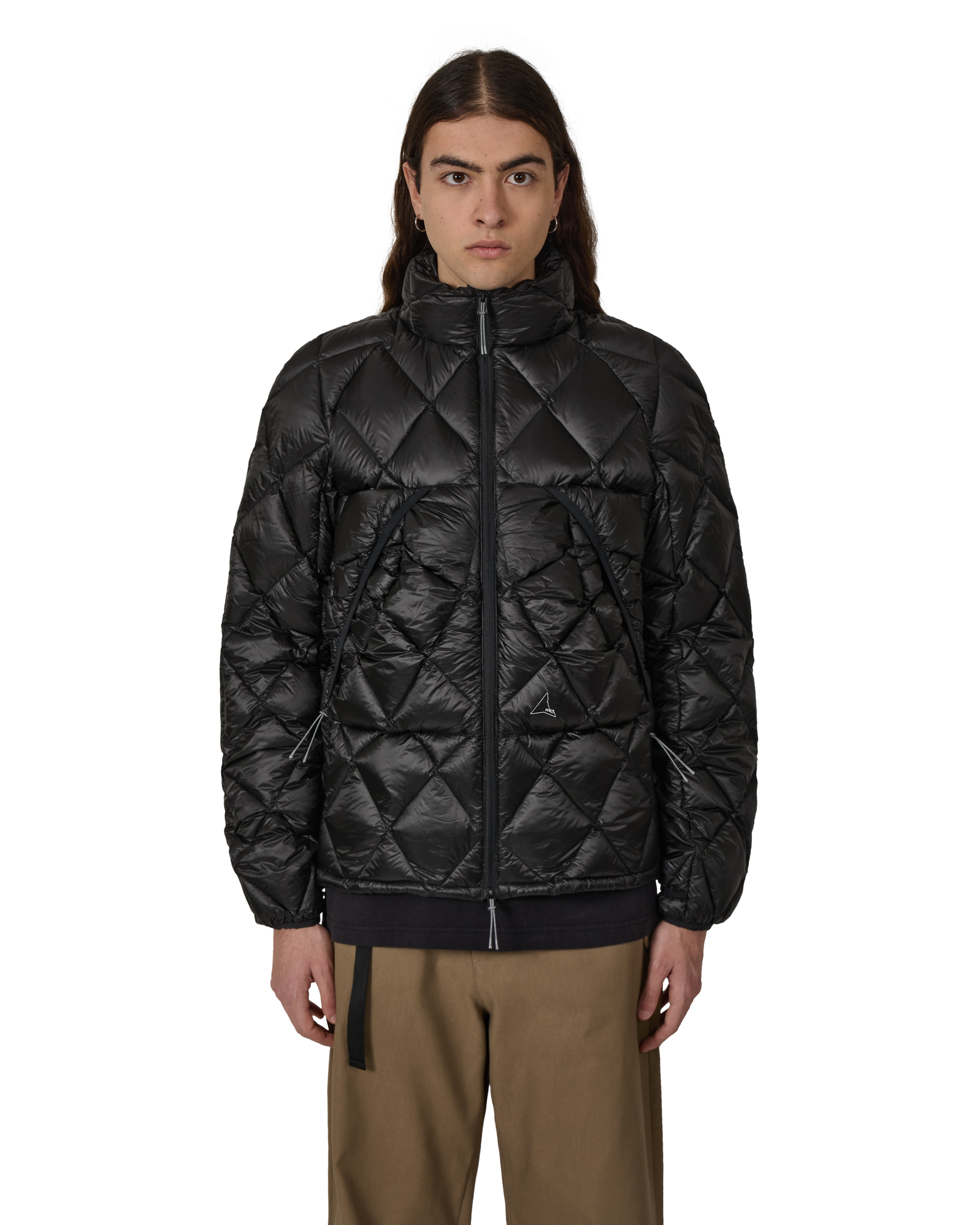 ROA Nuna 800 Fill Power Hooded Down Jacket J315897-S-Black front
