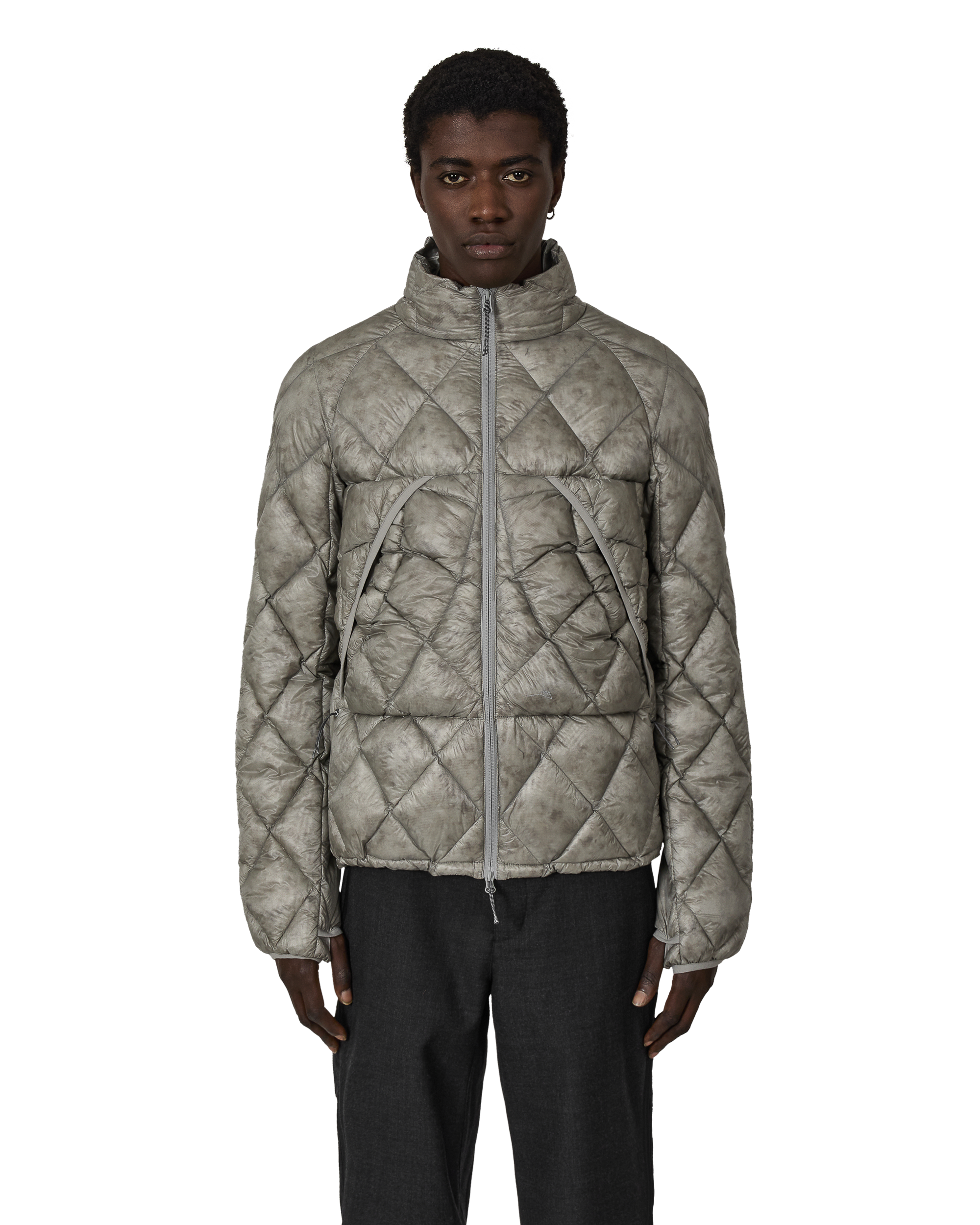 ROA Nuna 800 Fill Power Hooded Down Jacket J315898-S-Grey front