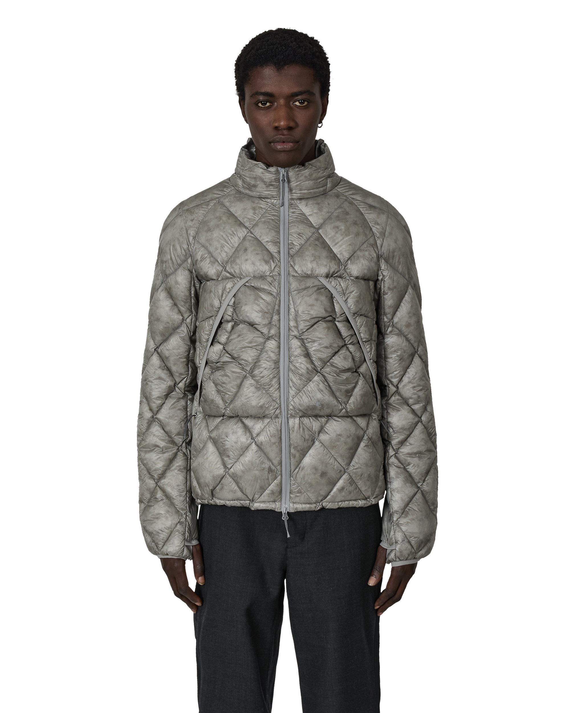 ROA Nuna 800 Fill Power Hooded Down Jacket J315898-S-Grey front