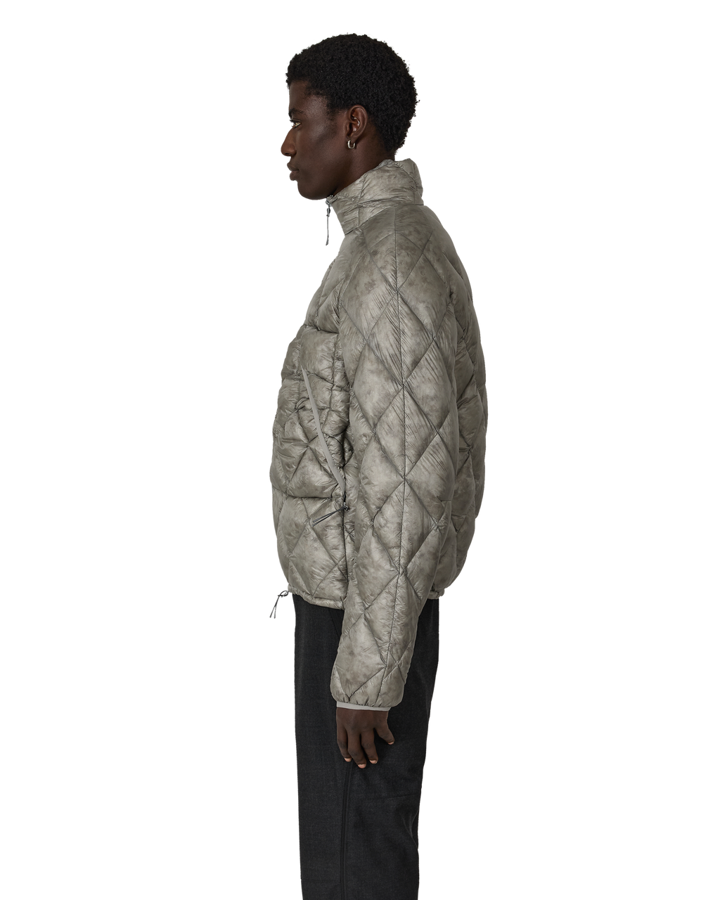 ROA Nuna 800 Fill Power Hooded Down Jacket J315898-S-Grey front
