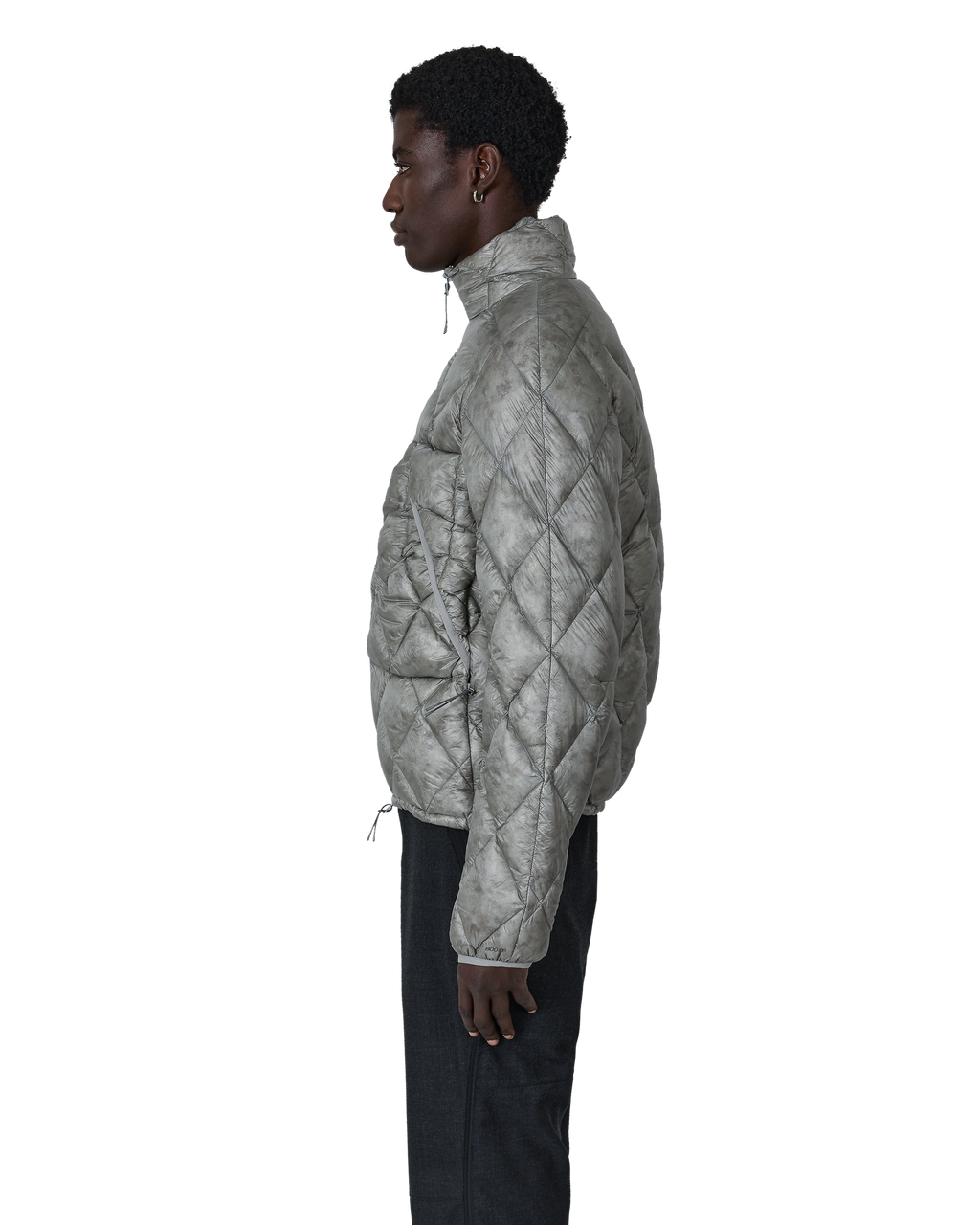 ROA Nuna 800 Fill Power Hooded Down Jacket J315898-S-Grey front