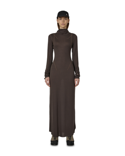 ROA Themba Sheer Hooded Dress J315899-XS-Grey front