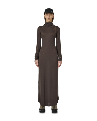ROA Themba Sheer Hooded Dress J315899-XS-Grey front