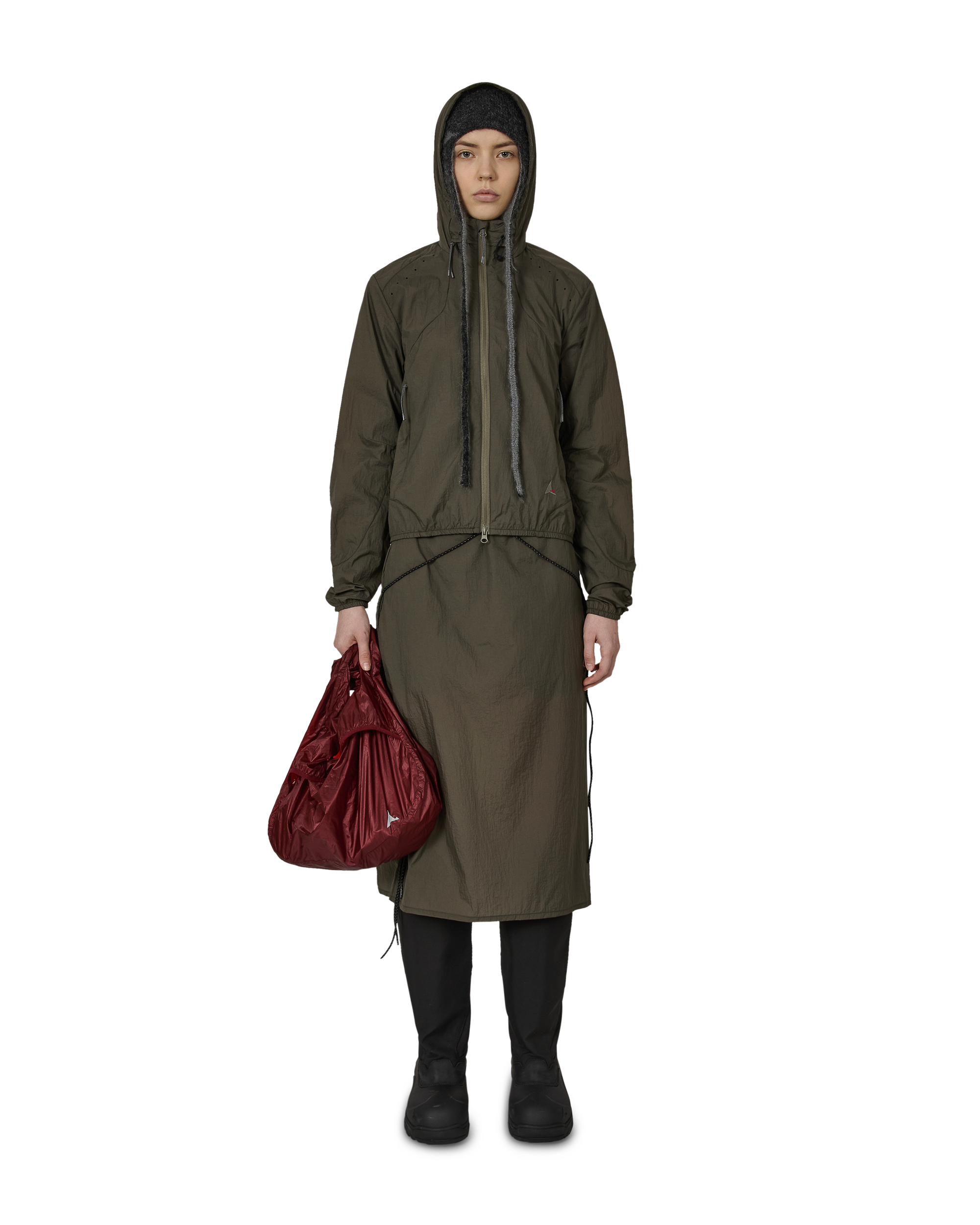 ROA Gly See Through Windbreaker J315902-XS-Green 4