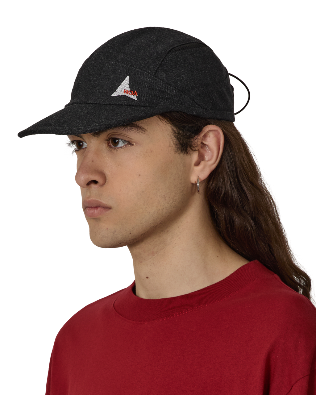 ROA Bri Wool Twill Cap J315906-ONE SIZE-Grey 1