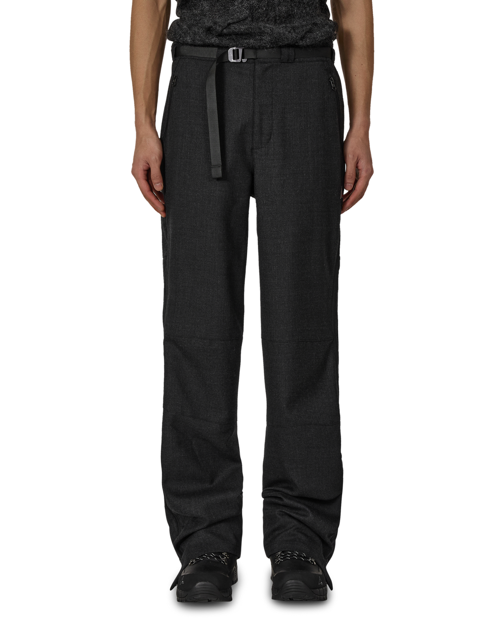 ROA Y Zip Wool Twill Pant J315907-S-Grey front