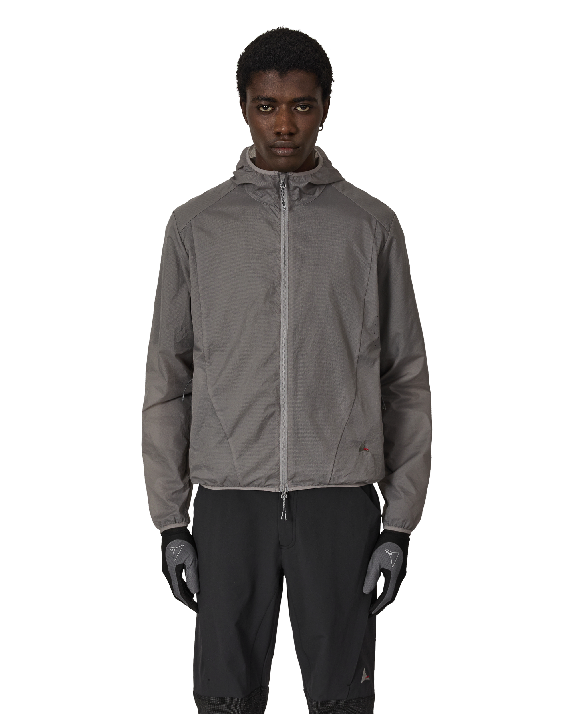 ROA Hue Packable Wind Jacket J315911-S-Grey front
