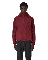 Thumbnail Hue Packable Wind Jacket Dark Red