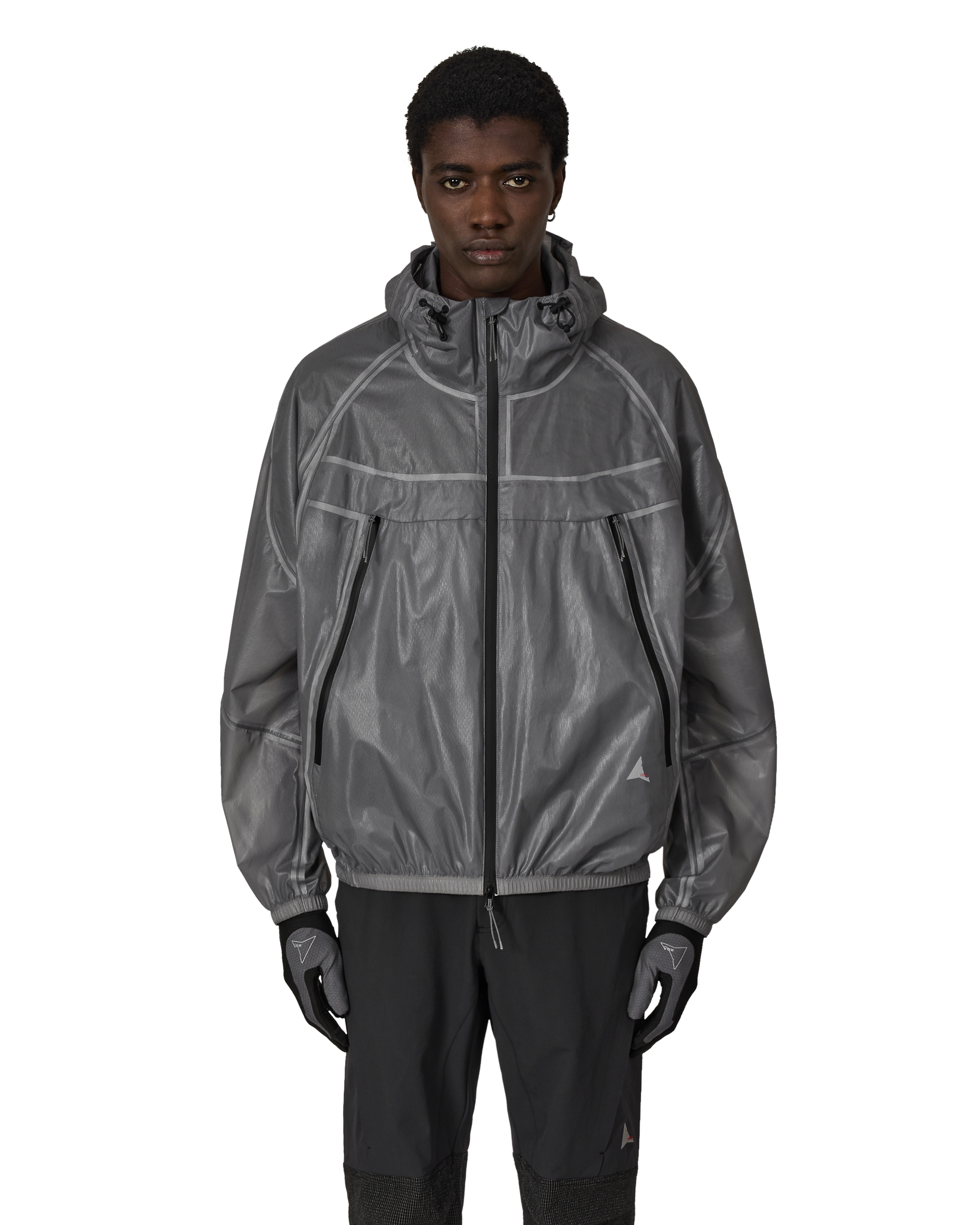 ROA Glasslike 3l Taped Waterproof Jacket J315913-S-Grey front