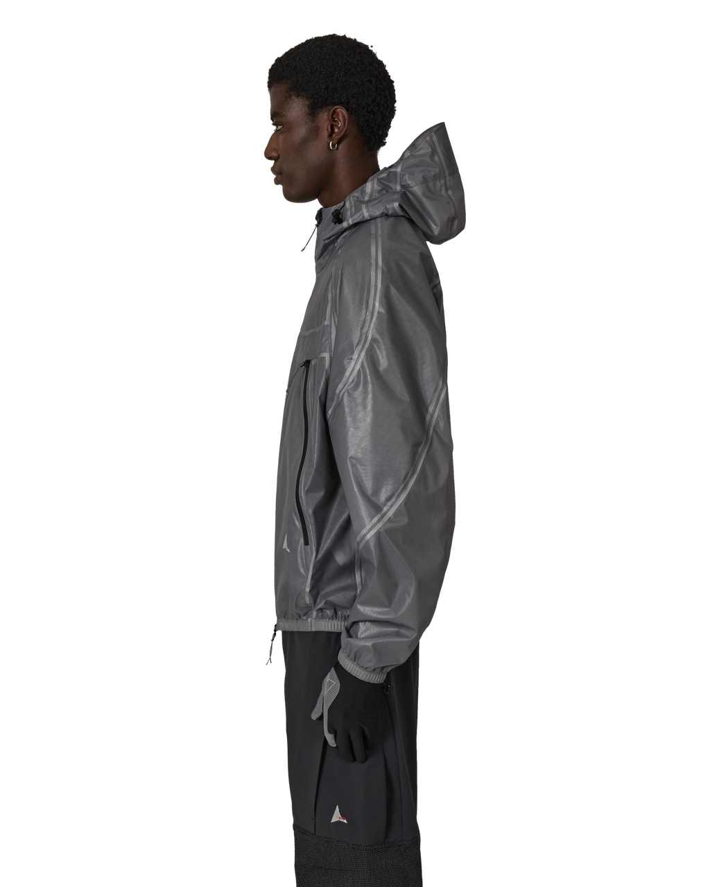 ROA Glasslike 3l Taped Waterproof Jacket J315913-S-Grey front