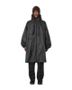 Thumbnail Surface Packable Grid Rain Coat Grey