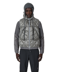 Thumbnail Nuna 800 Fill Power Hooded Down Vest Light Grey