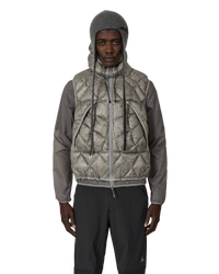 Thumbnail Nuna 800 Fill Power Hooded Down Vest Light Grey