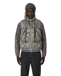 Thumbnail Nuna 800 Fill Power Hooded Down Vest Light Grey