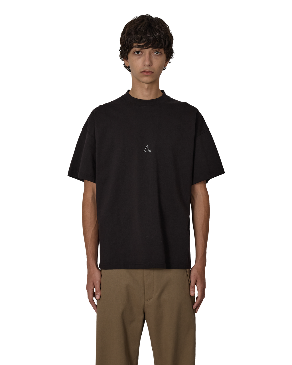 ROA Logo Organic T Shirt J316794-S-Black front