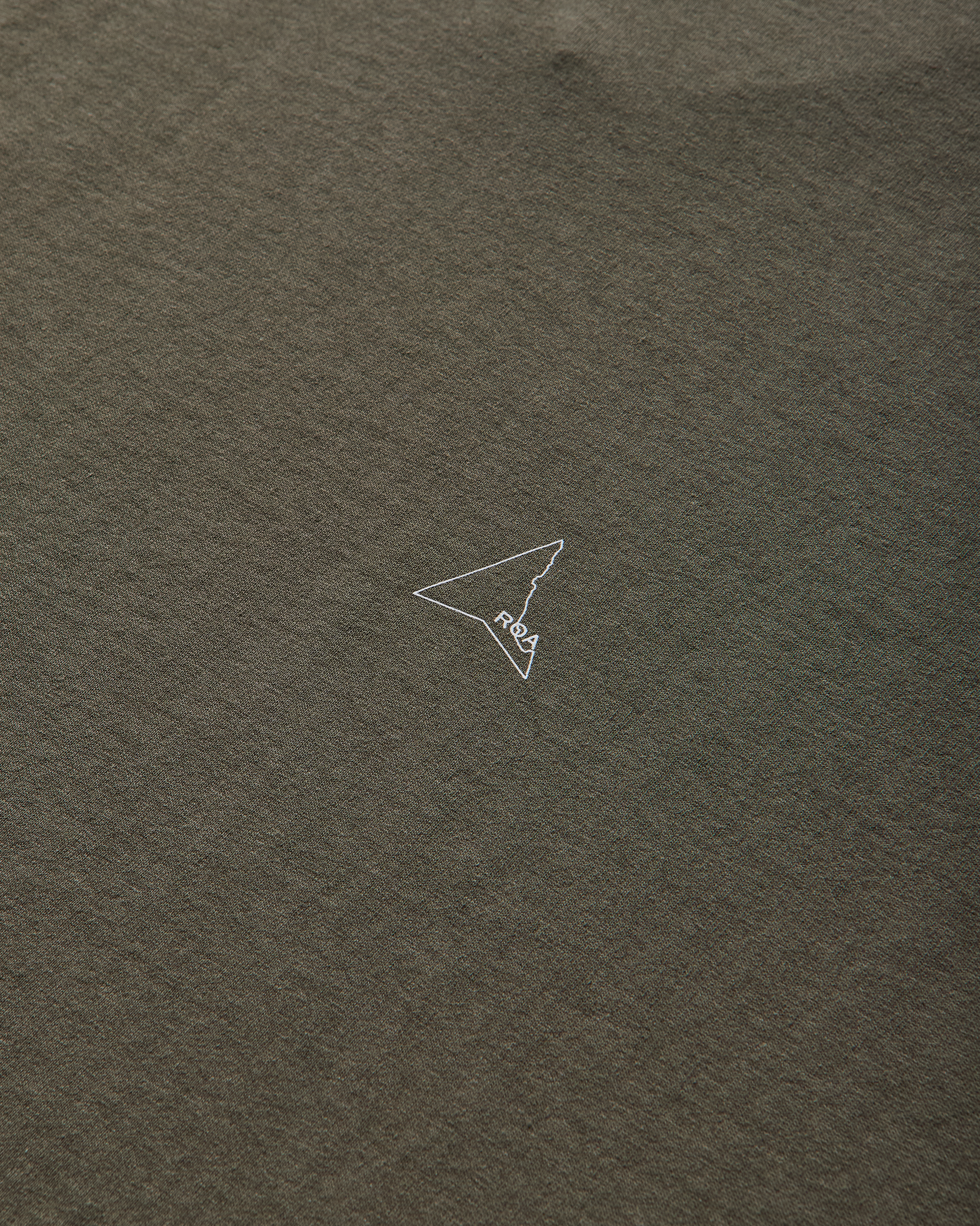 ROA Logo Organic T Shirt J316795-S-Green 12