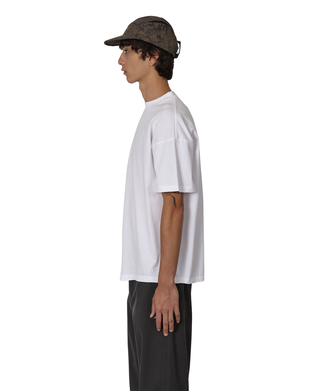 ROA Logo Organic T Shirt J316796-M-White front