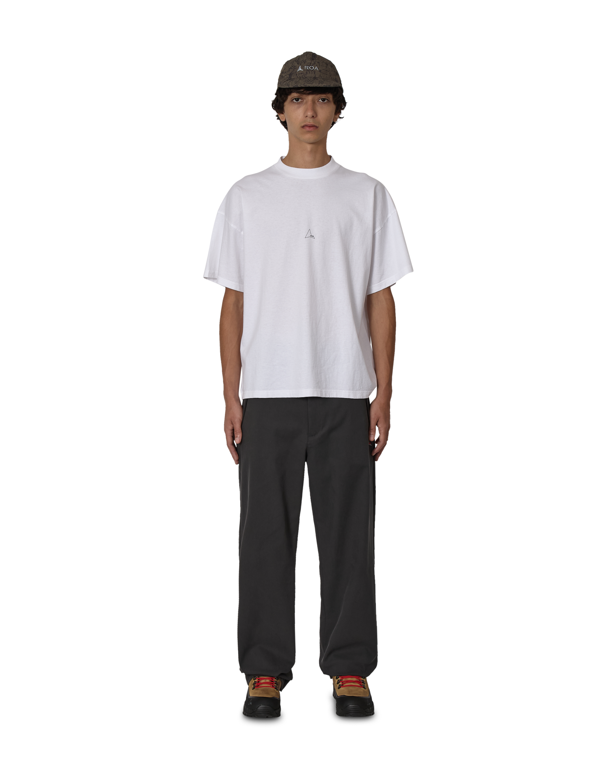 ROA Logo Organic T Shirt J316796-S-White 4