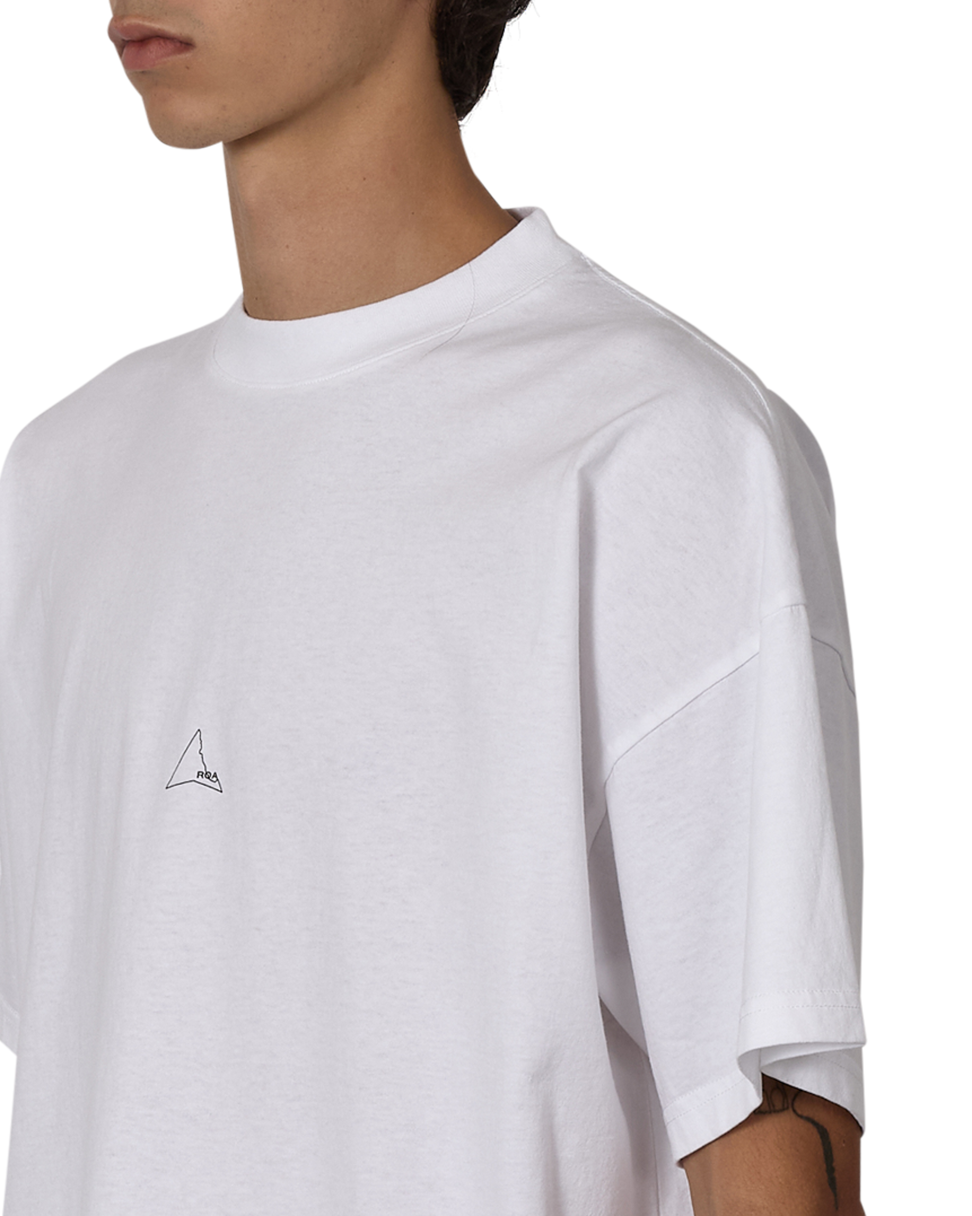 ROA Logo Organic T Shirt J316796-S-White 5