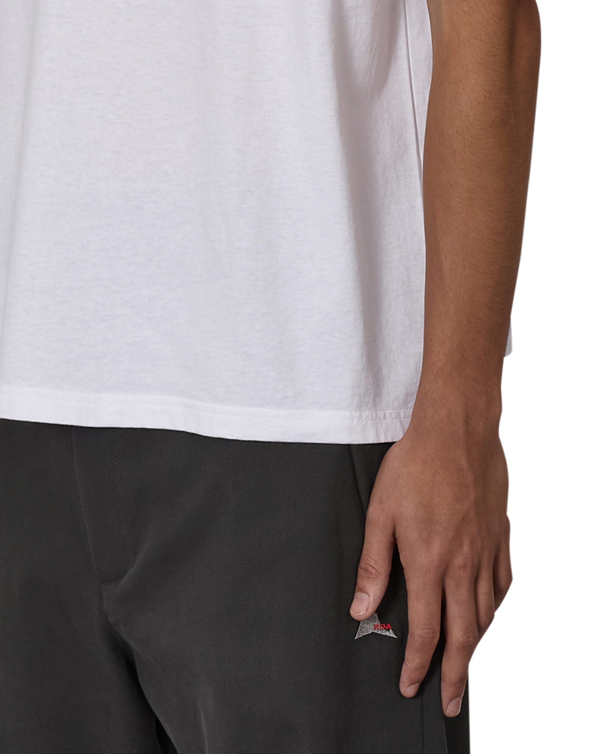 ROA Logo Organic T Shirt J316796-S-White 6