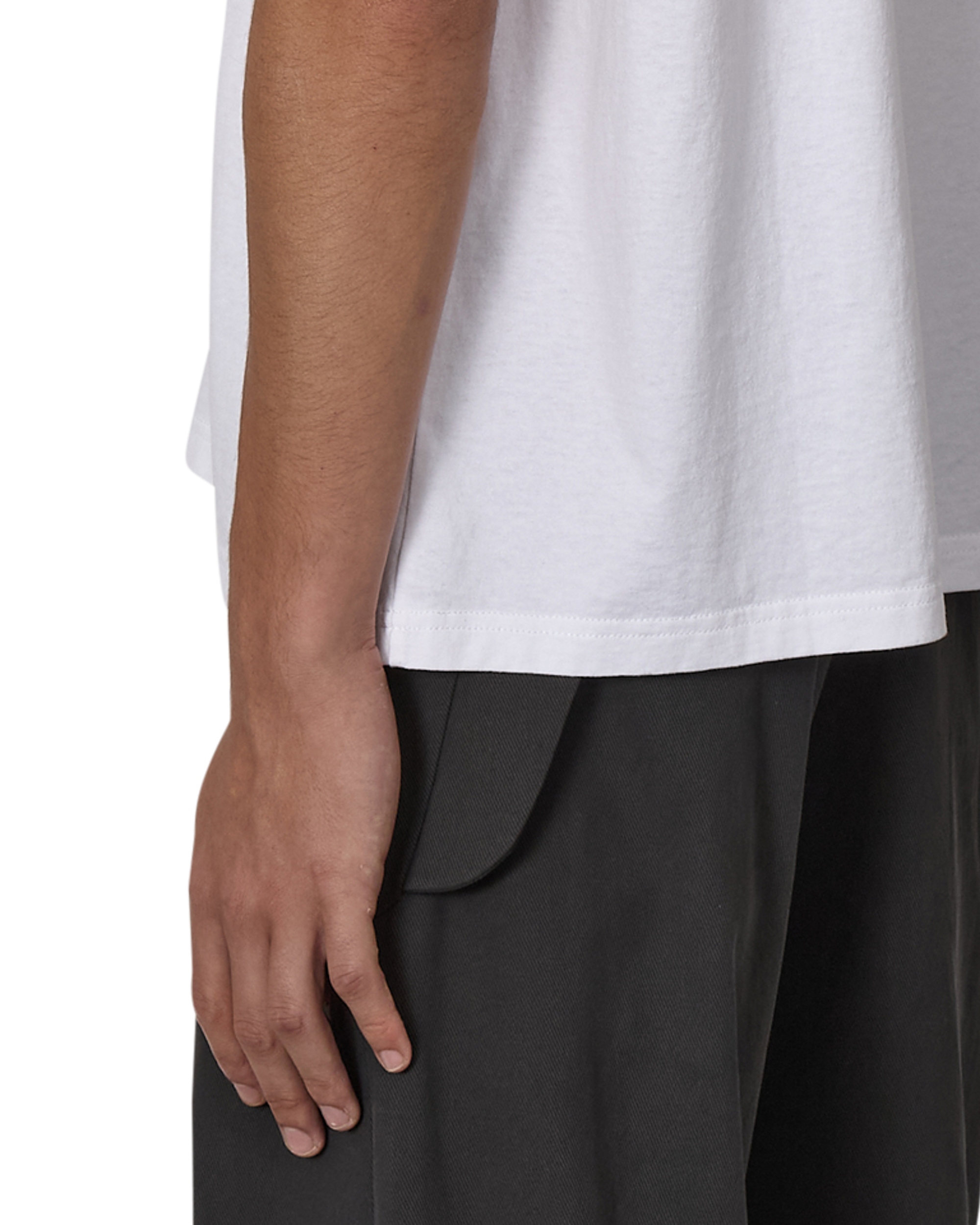 ROA Logo Organic T Shirt J316796-S-White 8