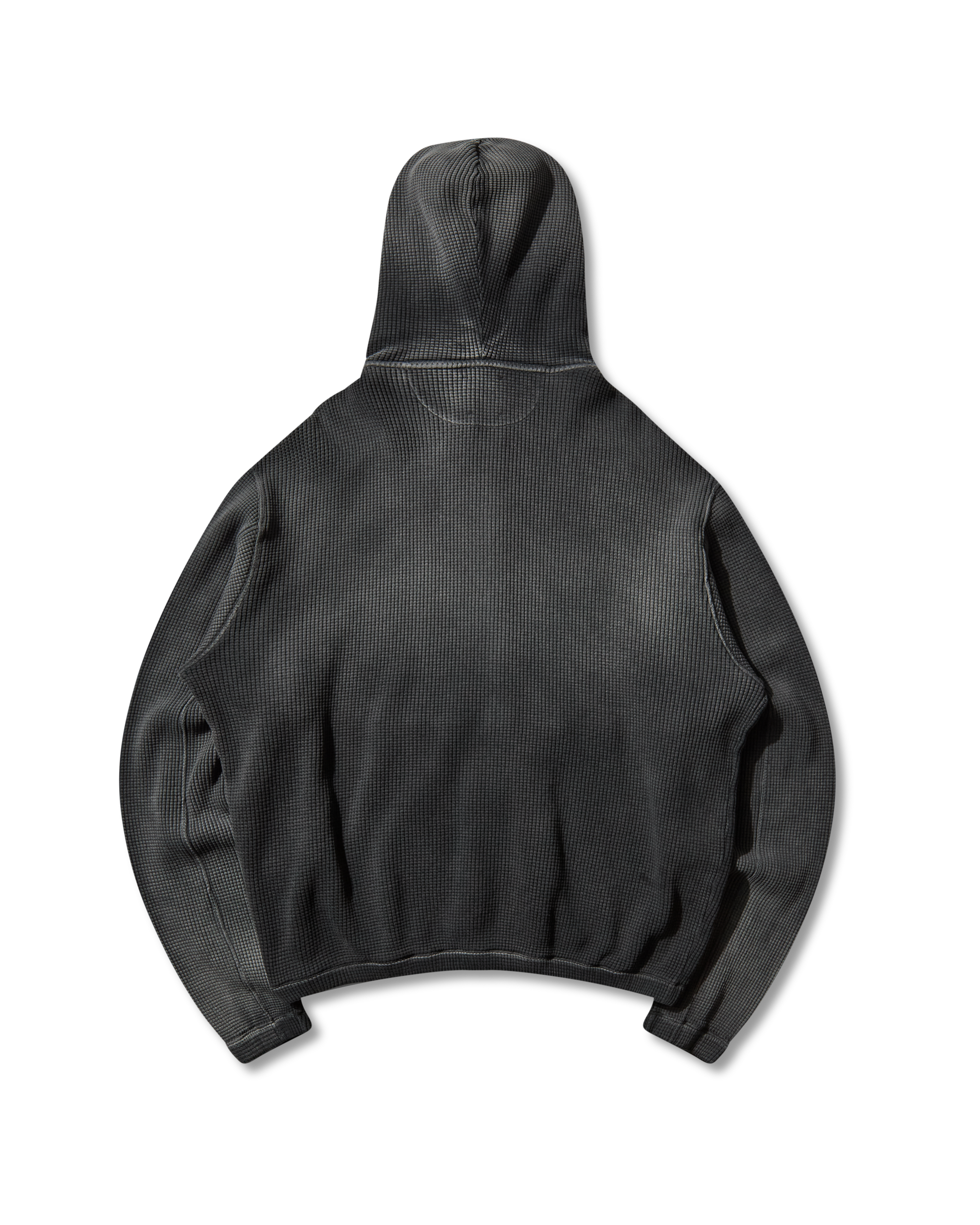 ROA Bee Sun Faded Waffle Zip Up Hoodie J316802-M-Black 10