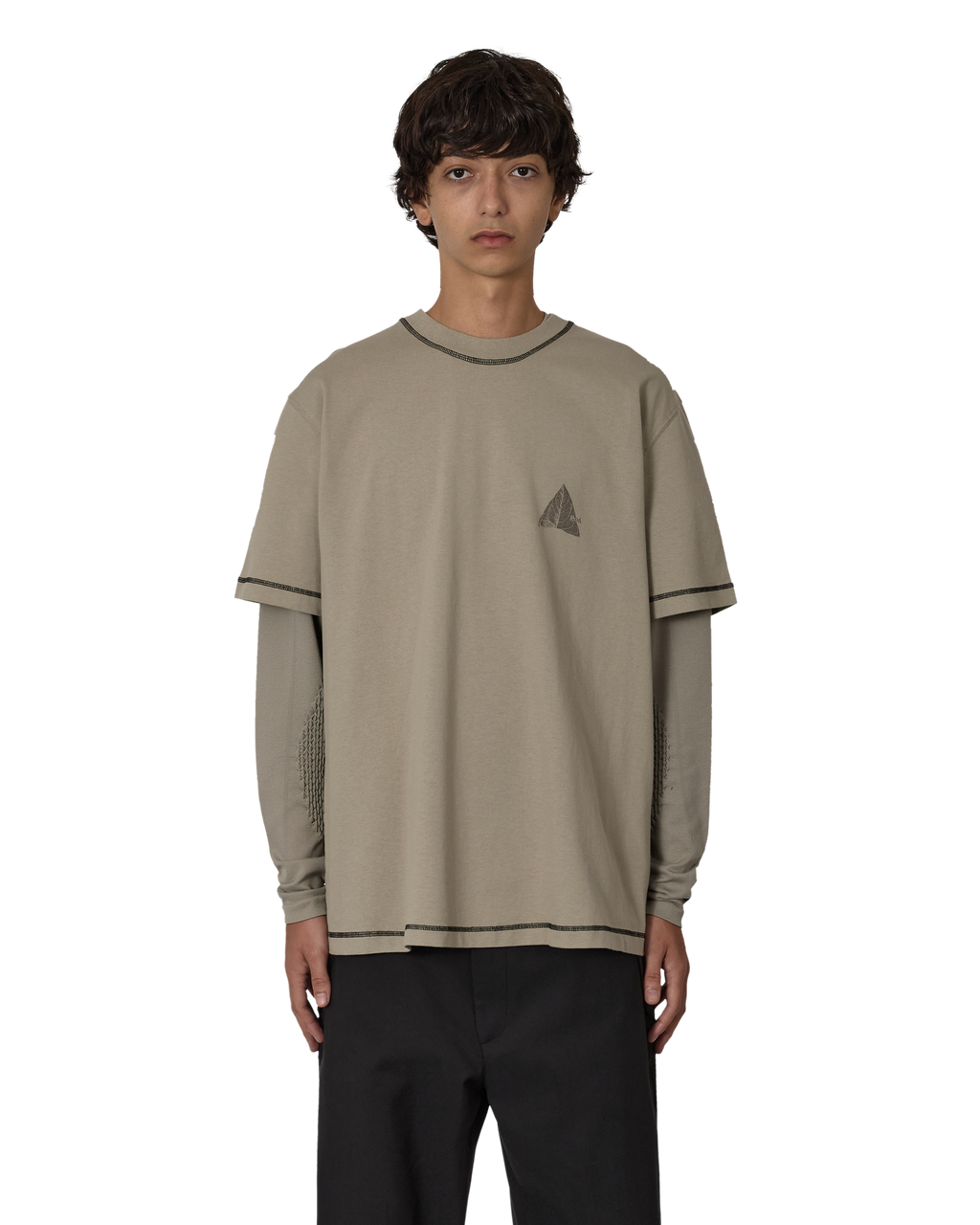 ROA Neolith Stitch Organic T Shirt J316806-S-Green front
